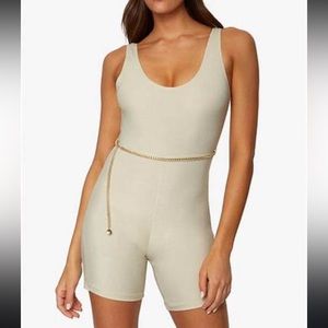 WeWoreWhat Bodysuit with belt